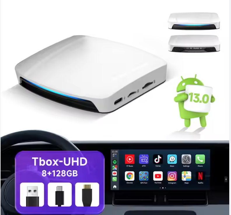 Carlinkit Tbox UHD : la box auto Carplay et Android