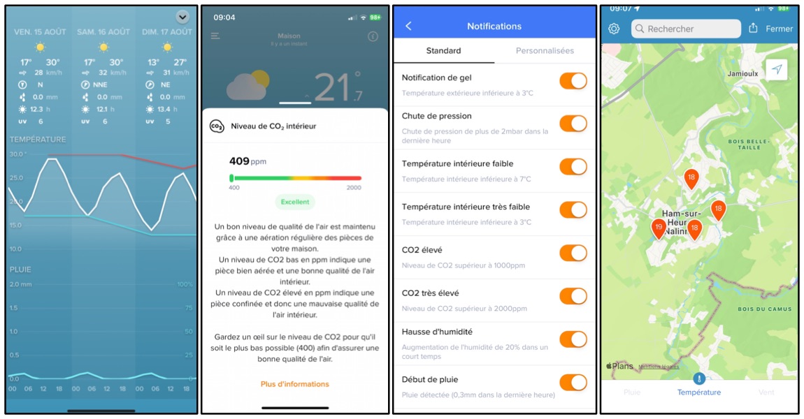 Station-Meteo-Netatmo-application 2