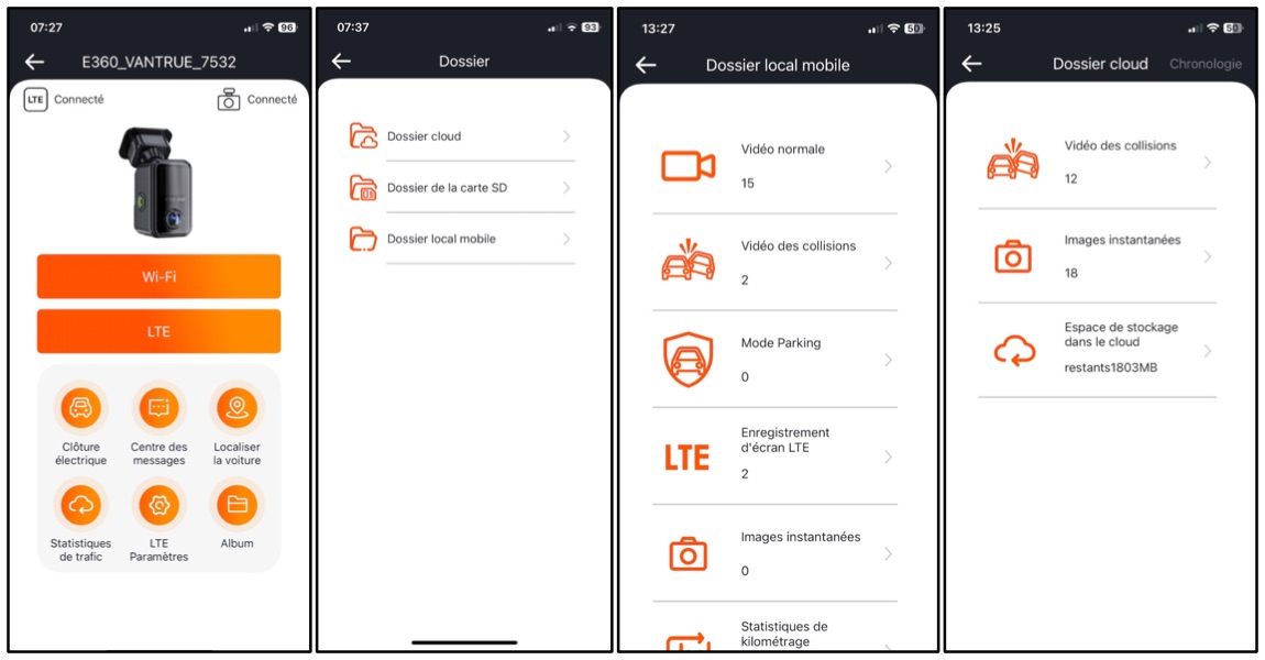 Vantrue LTE 4G - Software 11