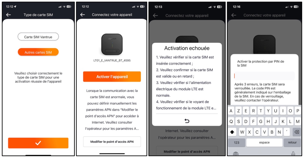 Vantrue LTE 4G - Software 4